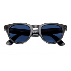 Ray-Ban Meta AI Glasses Headliner Gen 2 RW4013 Shiny Black + Transitions sapphire  (601/MF/50)