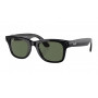 Ray-Ban Meta AI Glasses Wayfarer RW4006 Shiny Black + G15 green  (601/71/50)