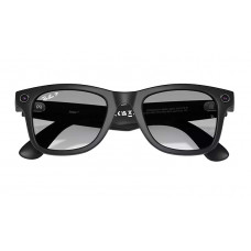 Ray-Ban Meta AI Glasses Wayfarer RW4012 Matte Black + Polar gradient graphite  (601S/T3/50)
