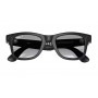 Ray-Ban Meta AI Glasses Wayfarer RW4006 Matte Black + Polar gradient graphite  (601S/T3/50)
