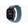 Apple Watch Ultra 3 49mm Black Alpine Loop Light Blue