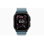 Apple Watch Ultra 3 49mm Black Alpine Loop Light Blue