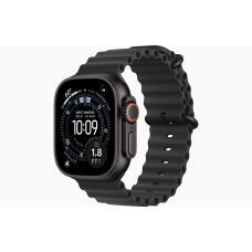 Apple Watch Ultra 3 49mm Black Ocean Band Black