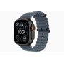Apple Watch Ultra 3 49mm Black Ocean Band Anchor Blue