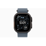 Apple Watch Ultra 3 49mm Black Ocean Band Anchor Blue