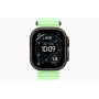 Apple Watch Ultra 3 49mm Black Ocean Band Neon Green