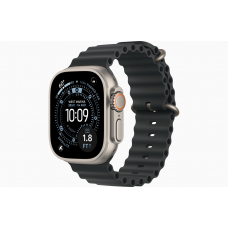 Apple Watch Ultra 3 49mm Natural Ocean Band Black