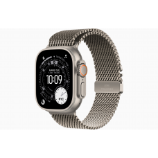 Apple Watch Ultra 3 49mm Natural Titanium Milanese Loop