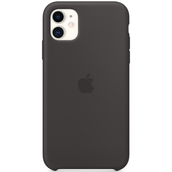 Силиконовый чехол Apple Silicone Case для iPhone 11 Black черный