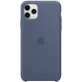 Чехол Apple Silicone Case для iPhone 11 Pro Max Alaskan Blue синий