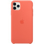 Силиконовый чехол Apple Silicone Case для iPhone 11 Pro Max Clementine Orange оранжевый