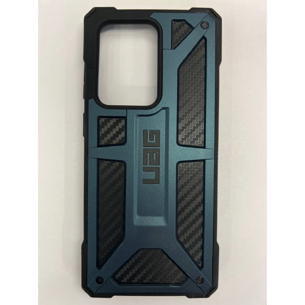 Чехол UAG Monarch Series Case для Samsung S20 Ultra синий карбон (Slate)