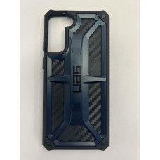 Чехол UAG Monarch Series Case для Samsung S21 Plus темно-синий карбон (Slate)