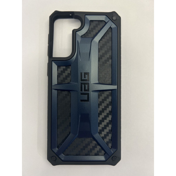 Чехол UAG Monarch Series Case для Samsung S21 Plus темно-синий карбон (Slate)