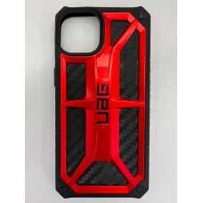 Чехол UAG Monarch Series Case для iPhone 13 красный карбон (Red)