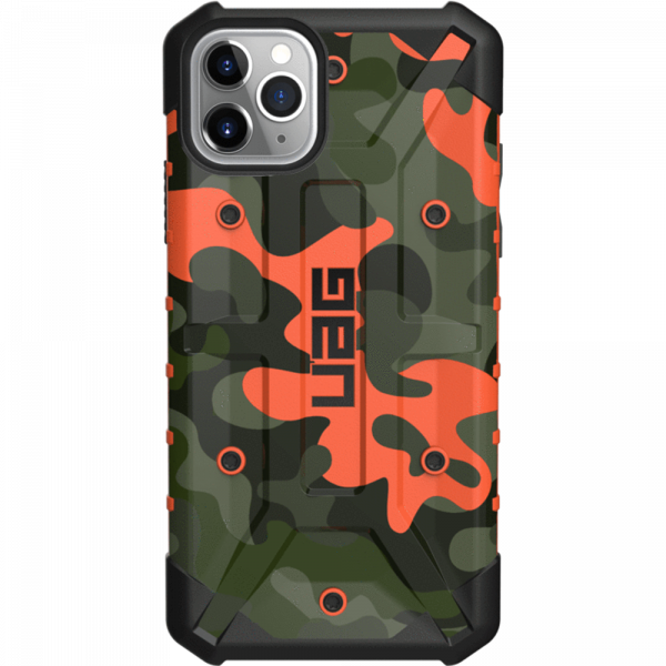 Чехол UAG Pathfinder Series Case для iPhone 13 Pro оранжевый камуфляж  (Hunter)
