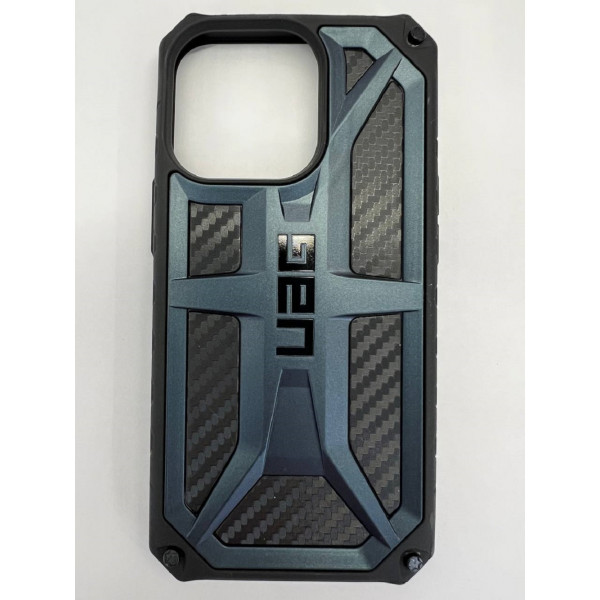 Чехол UAG Monarch Series Case для iPhone 13 Pro синий карбон (Slate)