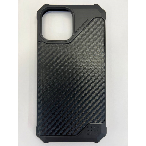 Чехол UAG Metropolis Series Case для iPhone 12 Pro Max черный карбон