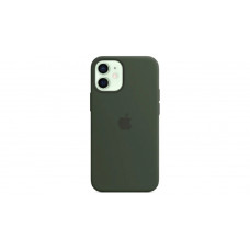 Чехол Apple Leather Case для Apple iPhone 12/12 Pro with MagSafe зеленый (Forest Green)
