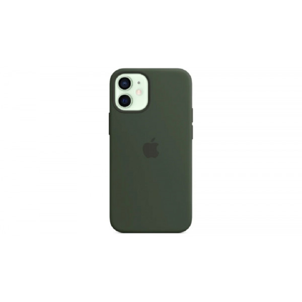 Чехол Apple Leather Case для Apple iPhone 12/12 Pro with MagSafe зеленый (Forest Green)