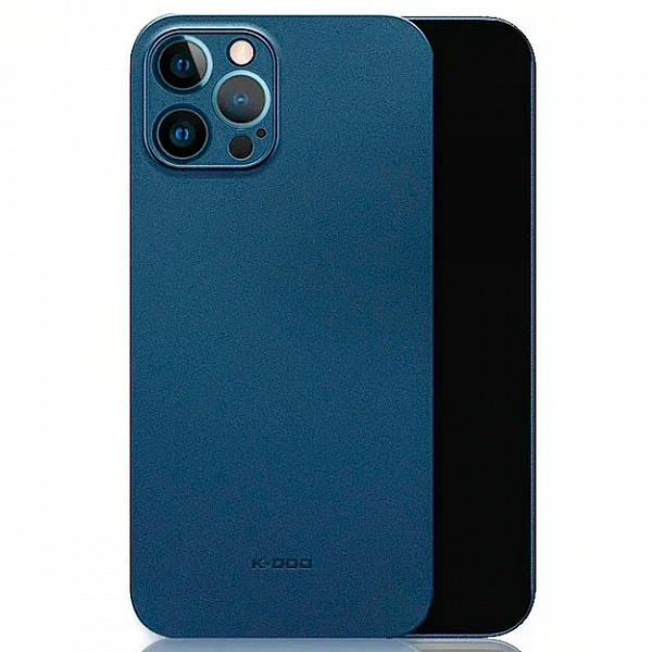 Чехол K-Doo Case Air Skin для Apple iPhone 13 Pro Max синий (Navy Blue)