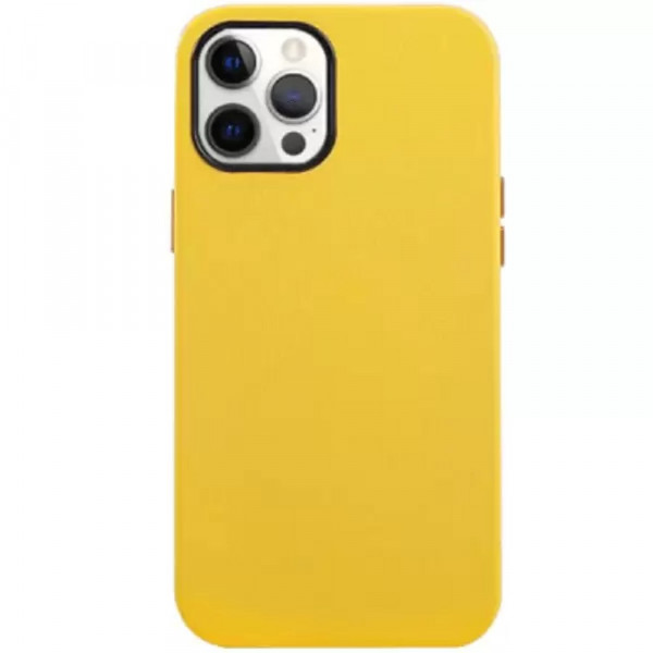 Чехол K-Doo Case Noble Collection для Apple iPhone 12 Pro Max желтый (Yellow)