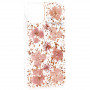 Чехол K-Doo Case FLOWERS для Apple iPhone 12/12 Pro розовый (Pink)