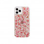 Чехол K-Doo Case FLOWERS для Apple iPhone 12/12 Pro маленькие розовые (Small Pink)