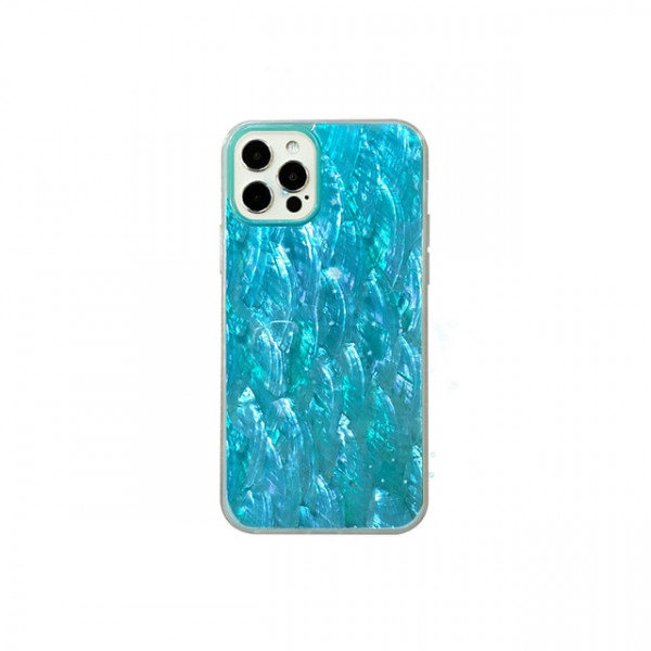 Чехол K-Doo Case SEASHELL для Apple iPhone 12 Pro Max синий (Dazzle Blue)