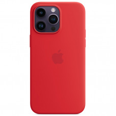 Чехол Apple iPhone 14 Pro Max Silicone MagSafe Red, красный (PRODUCT RED)