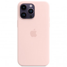 Чехол Apple iPhone 14 Pro Max Silicone MagSafe light pink, светло-розовый (Chalk Pink)