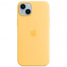 Чехол Apple iPhone 14 Plus Silicone MagSafe Yellow, желтый (Sunglow)
