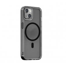 Чехол Wiwu Crystal Magnetic на iPhone 14 Plus, черный (Ash)