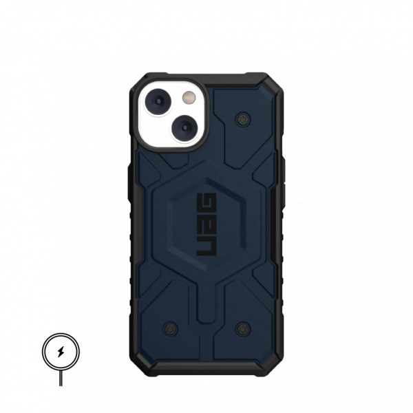 Чехол UAG Pathfinder для iPhone 14 синий Blue (Mallard)