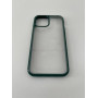 Чехол прозрачный TPU Case на iPhone 14 Plus (Green)