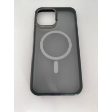 Чехол прозрачный TPU Case MagSafe на iPhone 14 (Ash)
