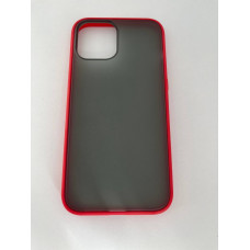 Чехол прозрачный TPU Case на iPhone 14 Pro (Red Ash)