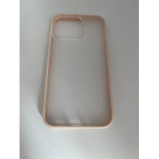Чехол прозрачный TPU Case MagSafe на iPhone 14 (Beige)