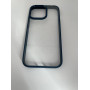 Чехол прозрачный TPU Case на iPhone 14 (Mallard Blue)