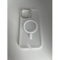 Чехол прозрачный TPU Case на iPhone 14 c Magsafe (Ice)