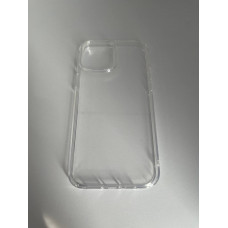 Чехол прозрачный TPU Case на iPhone 14 Pro v3 (Ice)