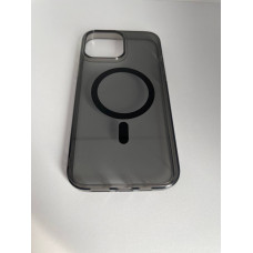 Чехол прозрачный TPU Case на iPhone 14 c Magsafe (Ash)