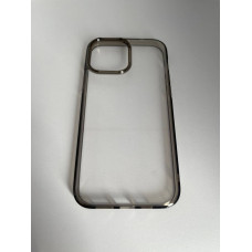 Чехол прозрачный TPU Case на iPhone 14 Pro (Ash)