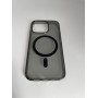 Чехол прозрачный TPU Case на iPhone 14 Plus Magsafe v2 (Dark Ash)