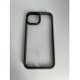 Чехол прозрачный TPU Case на iPhone 14 v2 (Olive)
