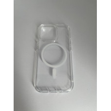 Чехол прозрачный TPU Case на iPhone 14 Plus c Magsafe прозранчый (Ice)