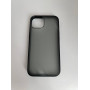 Чехол прозрачный TPU Case на iPhone 14 Pro (Ash Dark Black)