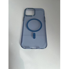 Чехол прозрачный TPU Case на iPhone 14 Plus (Deep Purple)