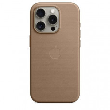 Чехол Apple FineWoven with MagSafe для iPhone 15 Pro Brown / Taupe (Коричнево-золотистый)