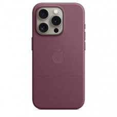 Чехол Apple FineWoven with MagSafe для iPhone 15 Pro Mulberry (Шелковица / фиолетовый)